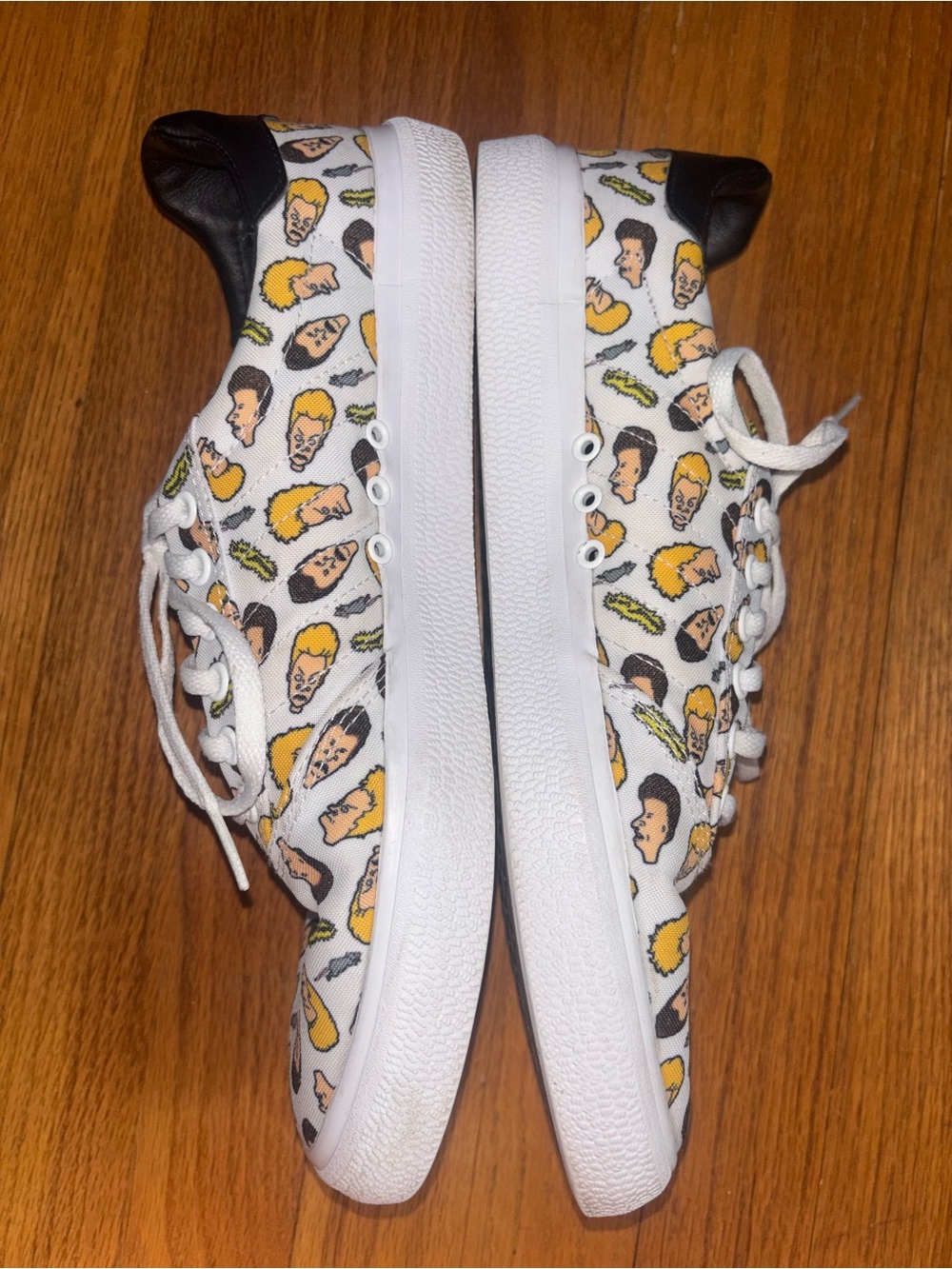 Beavis and Butthead x adidas 3MC Vulc 'Cloud White' - Men’s 11 -LIMITED EDITION - Picture 3 of 10